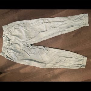 Patagonia island hemp pants light teal sm